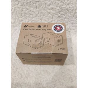 BOX OF 2 TP-LINK HS103P2 Kasa Smart Plug Outlet White - New/ Sealed